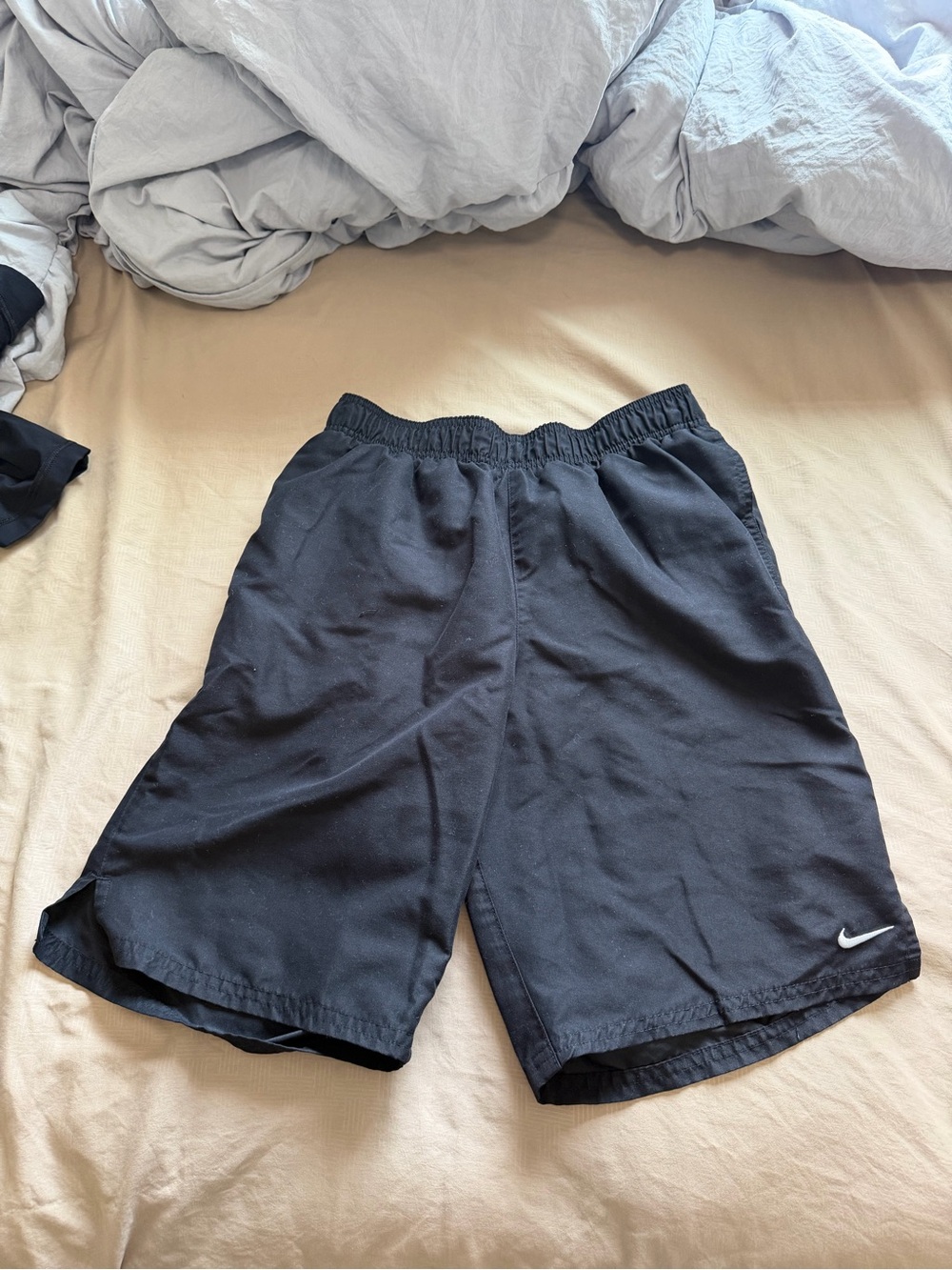 Nike Men’s Black Athletic Shorts with Liner